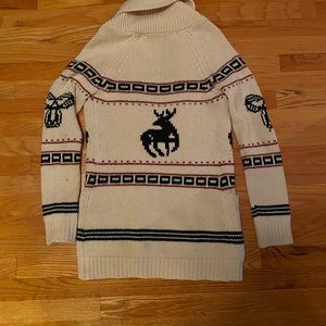 Aritzia knitted button-up sweater